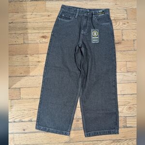 NEW Unisex Kids Jeans Baggy Punk Emo Size 11/12 *R8